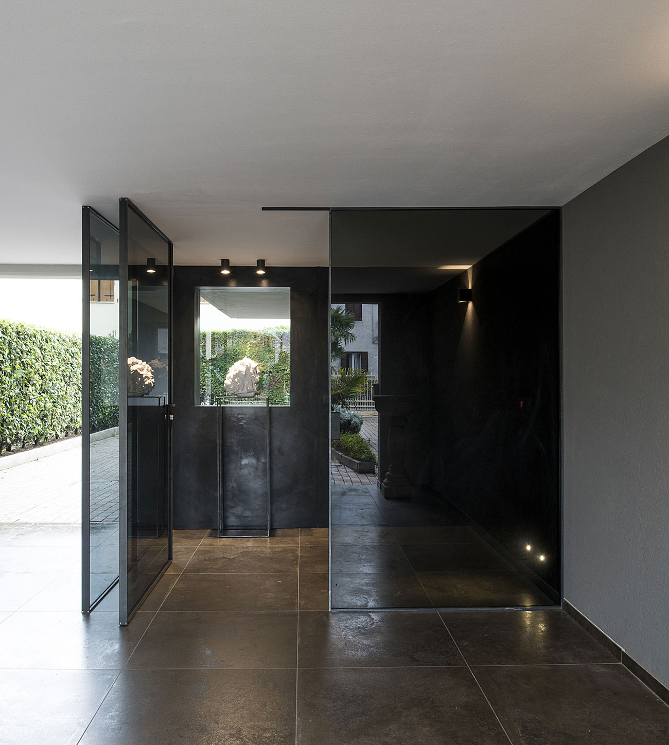 ingresso vetro e ferro su misura padova arredo