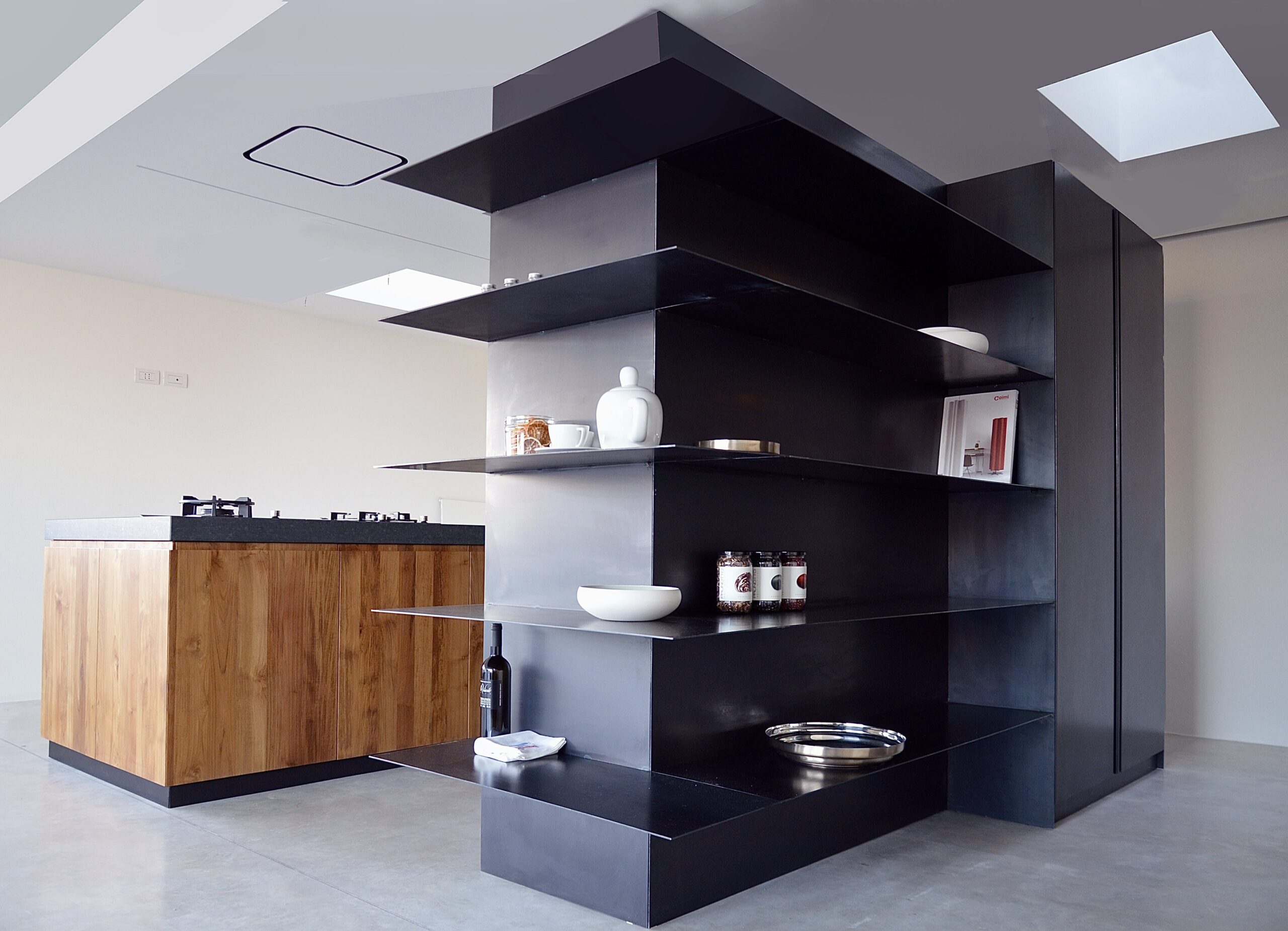 libreria in ferro
