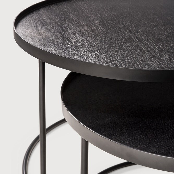 round tray table set